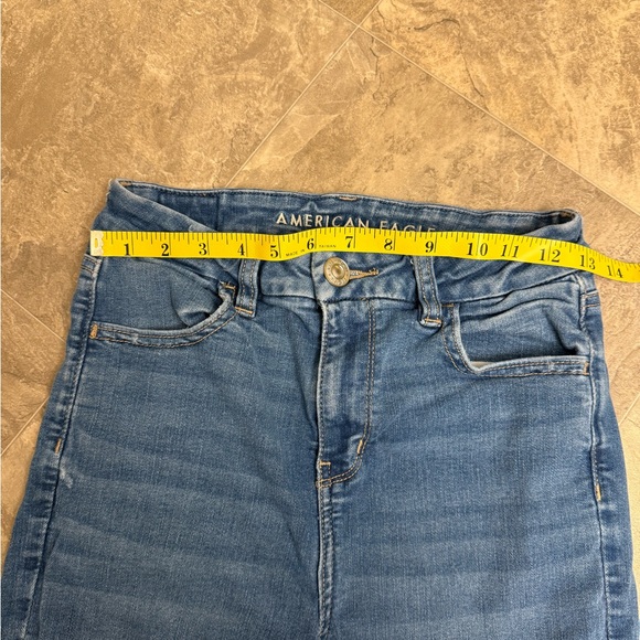 American Eagle Next Level Stretch Curvy High Rise Jegging 4 Short - Picture 4 of 9